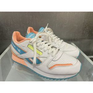 Reebok Classic Retro Multi-Color Leather Ripple Sneakers Men's Size: 8 (Z5)